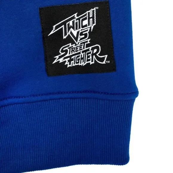 Twitch X Street Fighter Hoodie In Blue